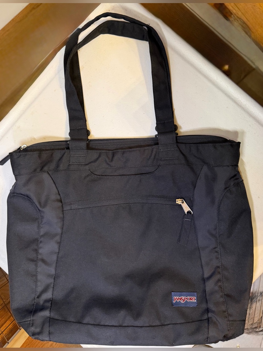 JanSport Black Tote Bag - Classic Everyday Carry
